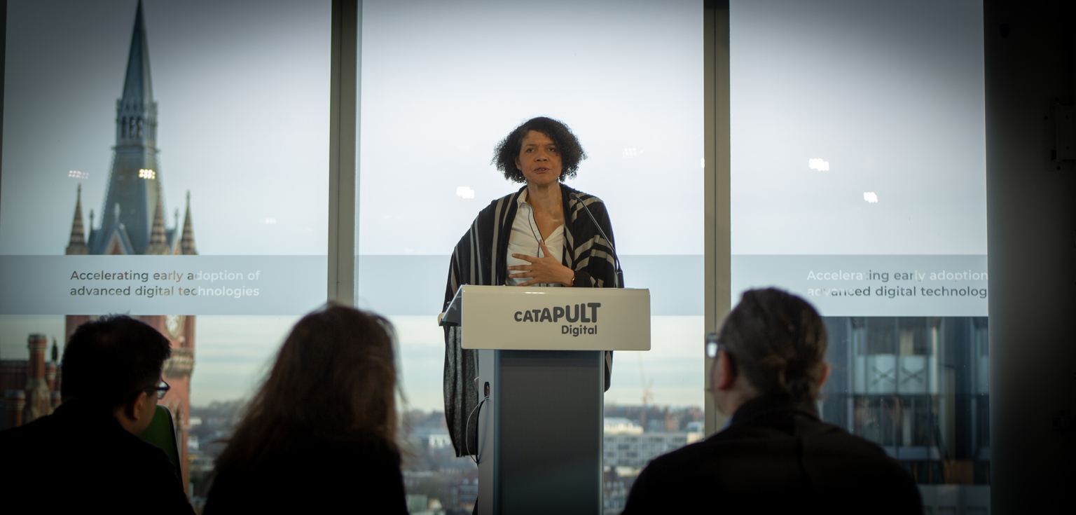 Chi Onwurah's keynote from the Not Equal Launch. 